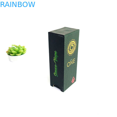 Canna - huile empaquetant la boîte de papier d'huile de CBD, impression offset cosmétique de la boîte 4c d'emballage