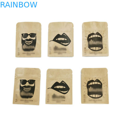 L'emballage alimentaire tiennent le zip-lock réutilisé par poche de sachet en plastique de tirette pour des écrous