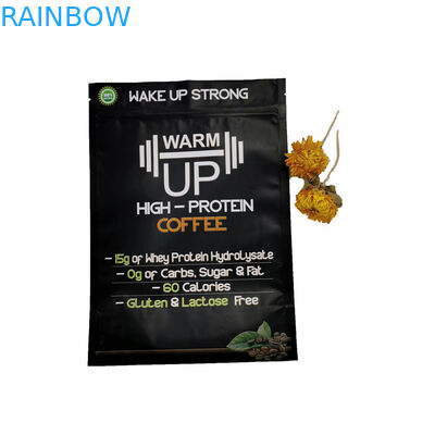 Sacs à thé en plastique de preuve de fuite empaquetant le sac de café en aluminium de poche de K avec la valve