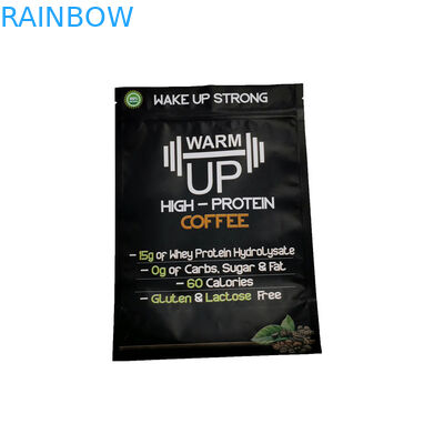 Sacs à thé en plastique de preuve de fuite empaquetant le sac de café en aluminium de poche de K avec la valve