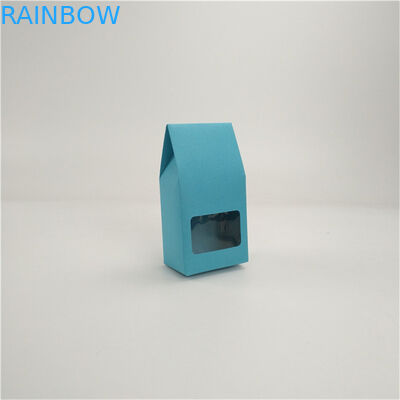 Décoration élégante de cadeau de faveur de partie romantique portative de boîte-cadeau de sucrerie de mariage avec la fenêtre