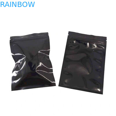Sachets en matière plastique de sortie sans danger pour les enfants d'aluminium empaquetant la conception adaptée aux besoins du client par zip-lock pour des biscuits