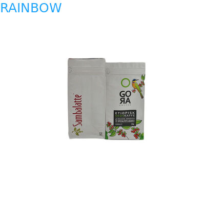 Catégorie comestible de preuve d'odeur de Mylar d'aluminium d'Alumnium de tirette des sacs E de gousset du fond de taille standard
