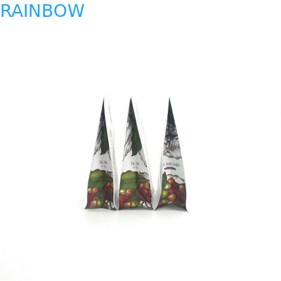 Le double gousset zip-lock du fond de Mylar met en sac le conditionnement en plastique de Biodegradeble avec la valve