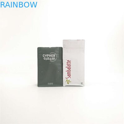 Le double gousset zip-lock du fond de Mylar met en sac le conditionnement en plastique de Biodegradeble avec la valve