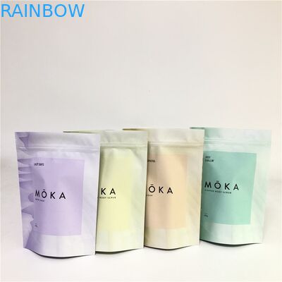 Biodégradable tenez l'impression faite sur commande de gravure de sacs de tirette pour l'emballage alimentaire