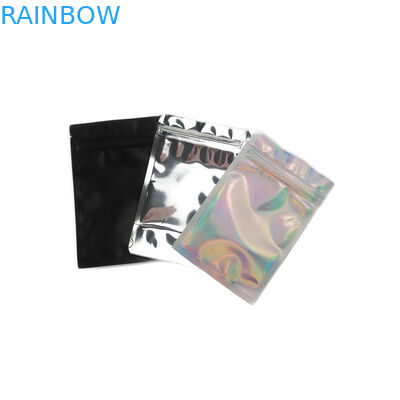 Matte latérale de poche de joint du sac trois d'emballage de catégorie comestible de preuve d'odeur avec la tirette