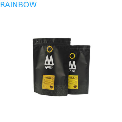 L'emballage de poche d'aluminium de catégorie comestible zip-lock tiennent les sacs éthiopiens de Mylar de café