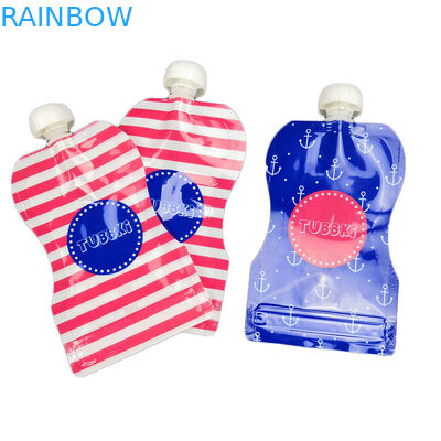 Stockage liquide de café de lait de vin de boisson d'emballage de poche de bec de matériaux de nourriture