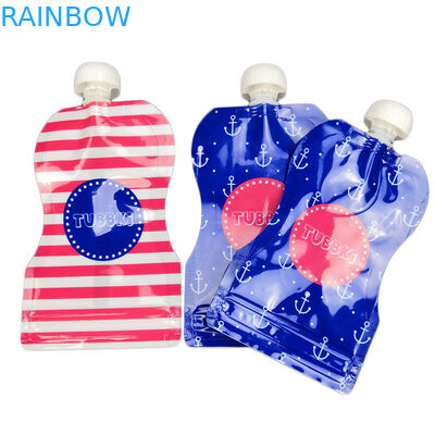 Stockage liquide de café de lait de vin de boisson d'emballage de poche de bec de matériaux de nourriture