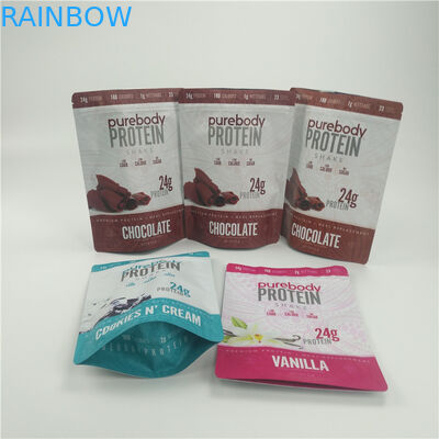 La poche de K tiennent l'impression polychrome faite sur commande rescellable en aluminium de sac de café