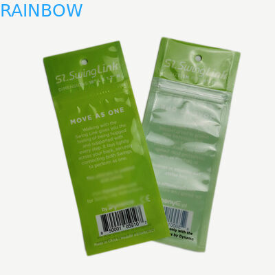 Trois supérieurs de tirette d'emballage de nourriture biologique de sac d'avant de Tansparent scellés par côté adaptés aux besoins du client