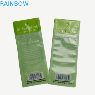 Trois supérieurs de tirette d'emballage de nourriture biologique de sac d'avant de Tansparent scellés par côté adaptés aux besoins du client