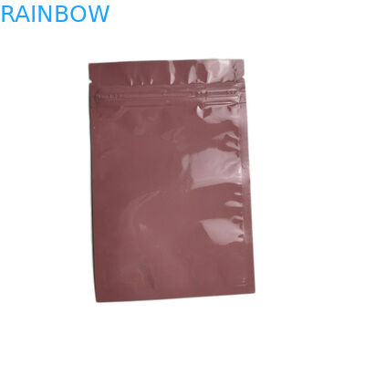 La petite coutume de sachet a imprimé des emballages d'aluminium de sachets en plastique soudant à chaud scellable supérieur d'échantillon