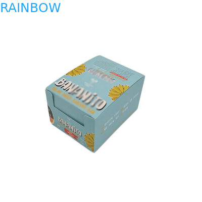 Emballage fait sur commande de barre d'énergie de carton d'impression d'emballage de boîte de papier de catégorie comestible