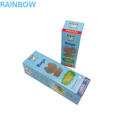 Emballage cosmétique de masque facial biodégradable imprimé par coutume de boîtes de papier d'impression de CMYK