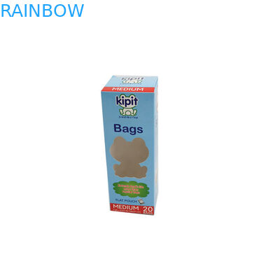Fenêtre transparente en plastique de PVC d'espace libre fait sur commande de taille d'emballage de boîte-cadeau de stockage de biscuits