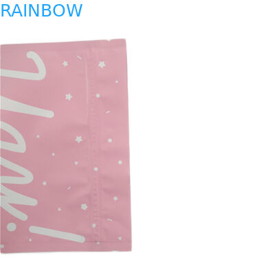 Les sachets en matière plastique rescellables empaquetant le zip-lock Shinny naturel frottent l'impression de gravure de sacs