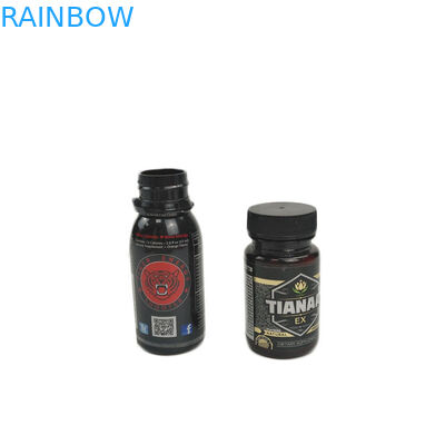 La douille brillante de rétrécissement de stratification marque l'animal familier/PVC tasse en plastique de bouteille non toxique