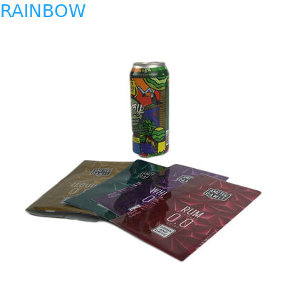 La bouteille de rétrécissement de la chaleur d'impression offset marque l'animal familier/PVC conception adaptée aux besoins du client flexible