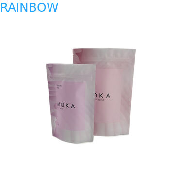 Les sacs de papier d'aluminium d'emballage alimentaire de thé de café tiennent le zip-lock fait sur commande d'impression de poche