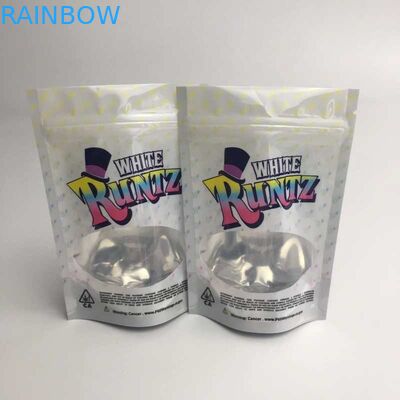 Le papier d'aluminium tiennent le sac facial cosmétique en plastique de empaquetage de masque de finition mate de poche