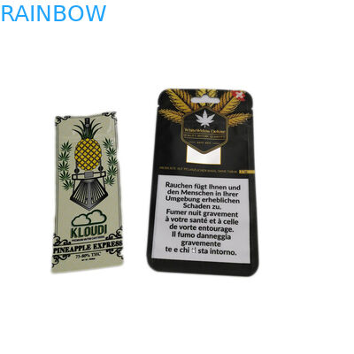 Soudez à chaud tiennent le tabac de sacs de poche de tirette/emballage recyclables de cigarette