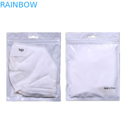 Sachets en matière plastique de masque facial empaquetant la serrure de tirette