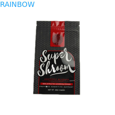 La finition brillante le papier d'aluminium que se tiennent met en sac