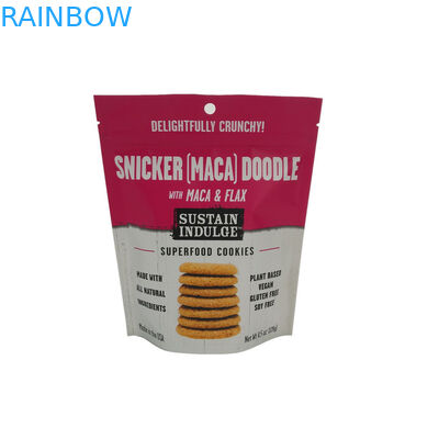 Sacs stratifiés étanches à l'humidité d'emballage alimentaire de casse-croûte de 90 microns