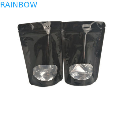 L'impression de gravure rayée par aluminium avant transparent tiennent des sacs de poche de tirette