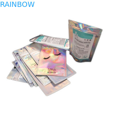 Sac avant transparent d'organisateur de maquillage d'impression de gravure de tirette