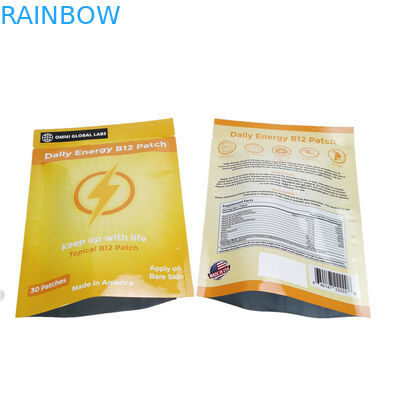 Correction de l'énergie électrique B12 empaquetant la poche zip-lock d'aluminium de Mylar