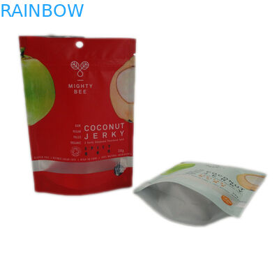 Sachets en matière plastique de papier d'aluminium d'ANIMAL FAMILIER de trou de coup de catégorie comestible