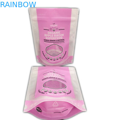 Empaquetage en plastique avant de sachets en matière plastique de MOPP de serrure de tirette