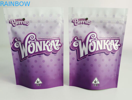 empaquetage de sachets en matière plastique de Mylay de mauvaise herbe de 3.5g 7g 14g 28g