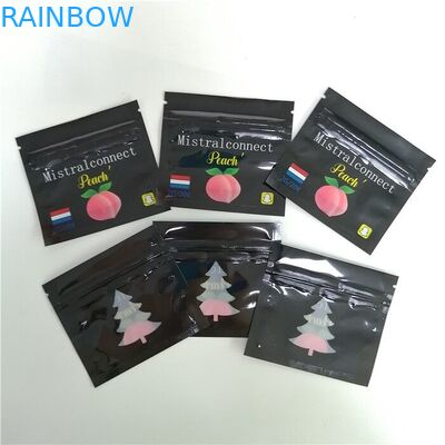 Gravure imprimant le sac plat zip-lock de preuve de l'enfant 3.5g