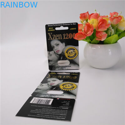 Boîte à cartes en plastique mate/brillante de boursouflure de la surface pp