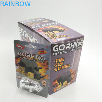 Boîte à cartes en plastique mate/brillante de boursouflure de la surface pp