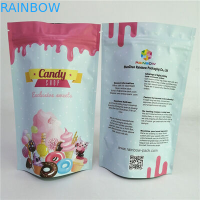 Mylar stratifié met en sac l'empaquetage de 100 sachets en matière plastique de Mircon