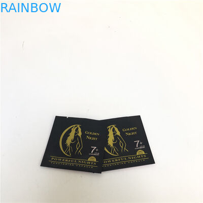 Empaquetage rayé par aluminium gommeux de fines herbes de sachets en matière plastique de Mylar