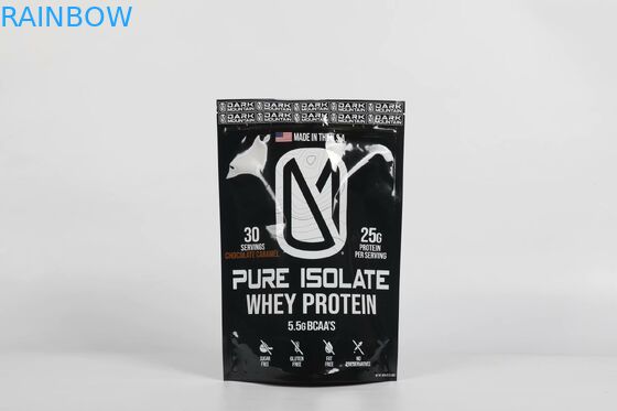 Empaquetage étanche à l'humidité de sachets en matière plastique de la catégorie comestible VMPET