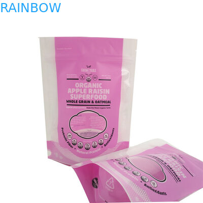 Empaquetage imprimé adapté aux besoins du client de sachets en matière plastique de Mircon de la nourriture 100