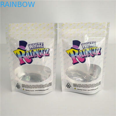 le film olographe de 3.5g 7g 14g tiennent l'emballage de poche