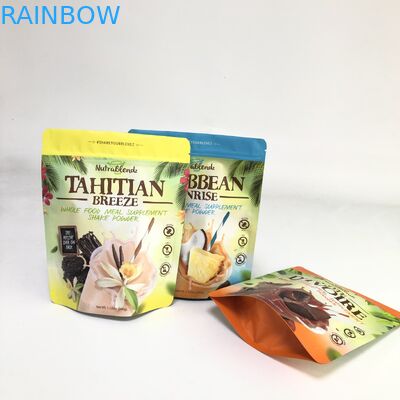 Adapté aux besoins du client tenez le sac de Mylar de nourriture de sac d'emballage d'anarcadier d'écrou de biscuit de catégorie comestible