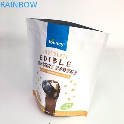 Adapté aux besoins du client tenez le sac de Mylar de nourriture de sac d'emballage d'anarcadier d'écrou de biscuit de catégorie comestible