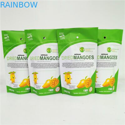 500g 1kg a adapté le sac aux besoins du client zip-lock d'aluminium de Mylar de sac d'emballage de fruits secs de poche de Doypack