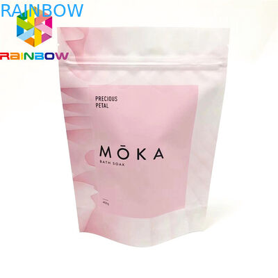 Les sacs zip-lock pour la nourriture le papier d'aluminium que se tiennent met en sac le sac fait sur commande d'emballage de logo