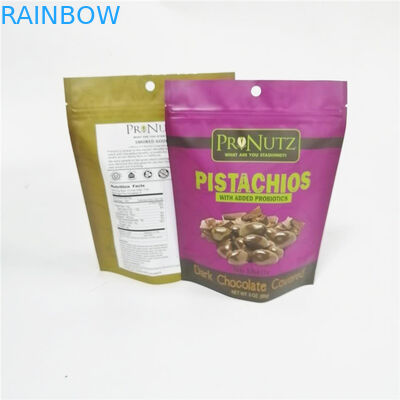l'emballage de noix de cajou de sac d'écrous de plastique stratifié se tiennent vers le haut des sacs