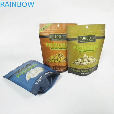 l'emballage de noix de cajou de sac d'écrous de plastique stratifié se tiennent vers le haut des sacs